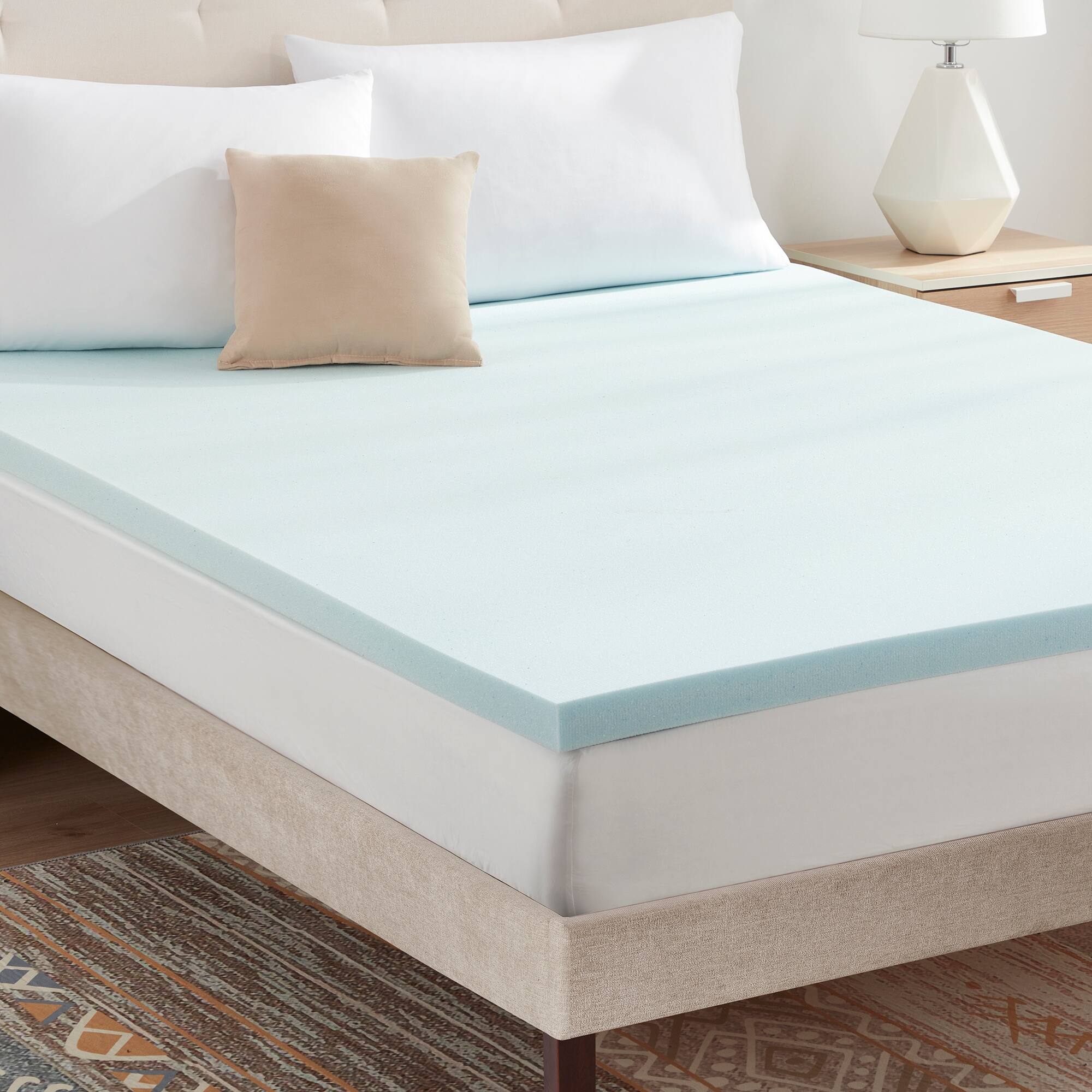 Memory Foam Cool Gel Mattress Topper 2" On Sale Bed Bath & Beyond